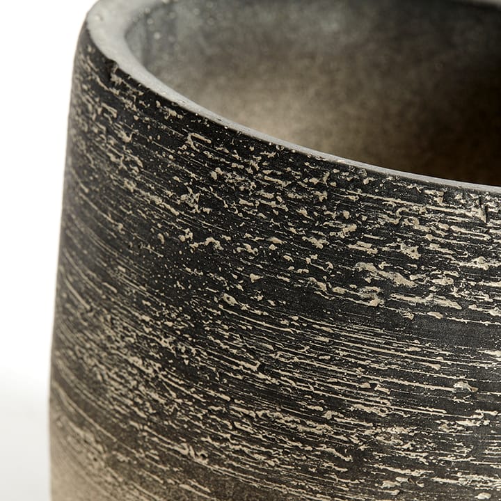 Kanji krukke Ø15 cm, Grå MUUBS
