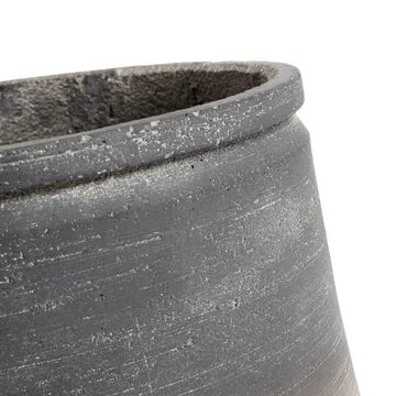 Kanji krukke Ø41 cm - Grå - MUUBS