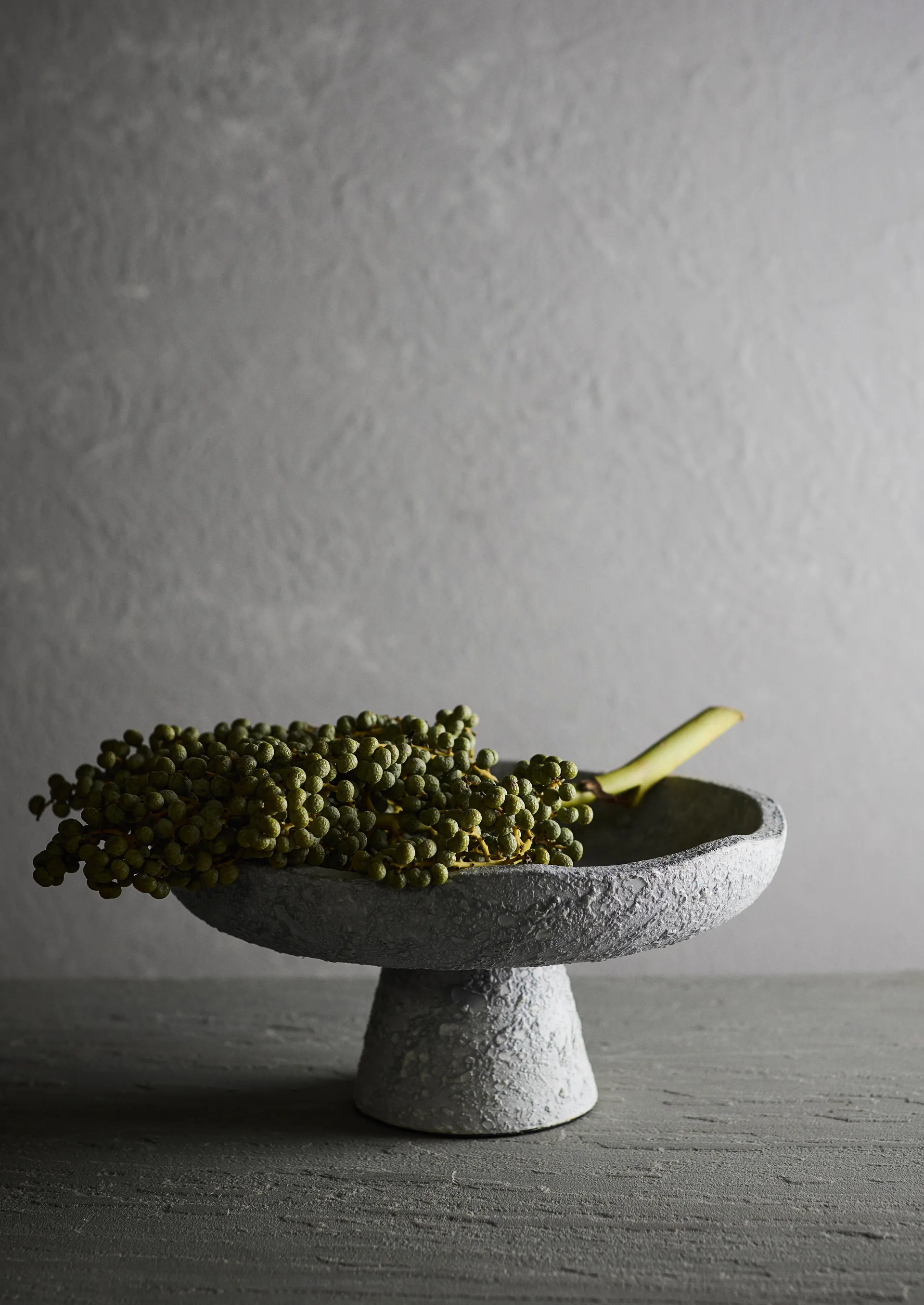 Luna skål, Grey, Ø34×17,5 cm MUUBS