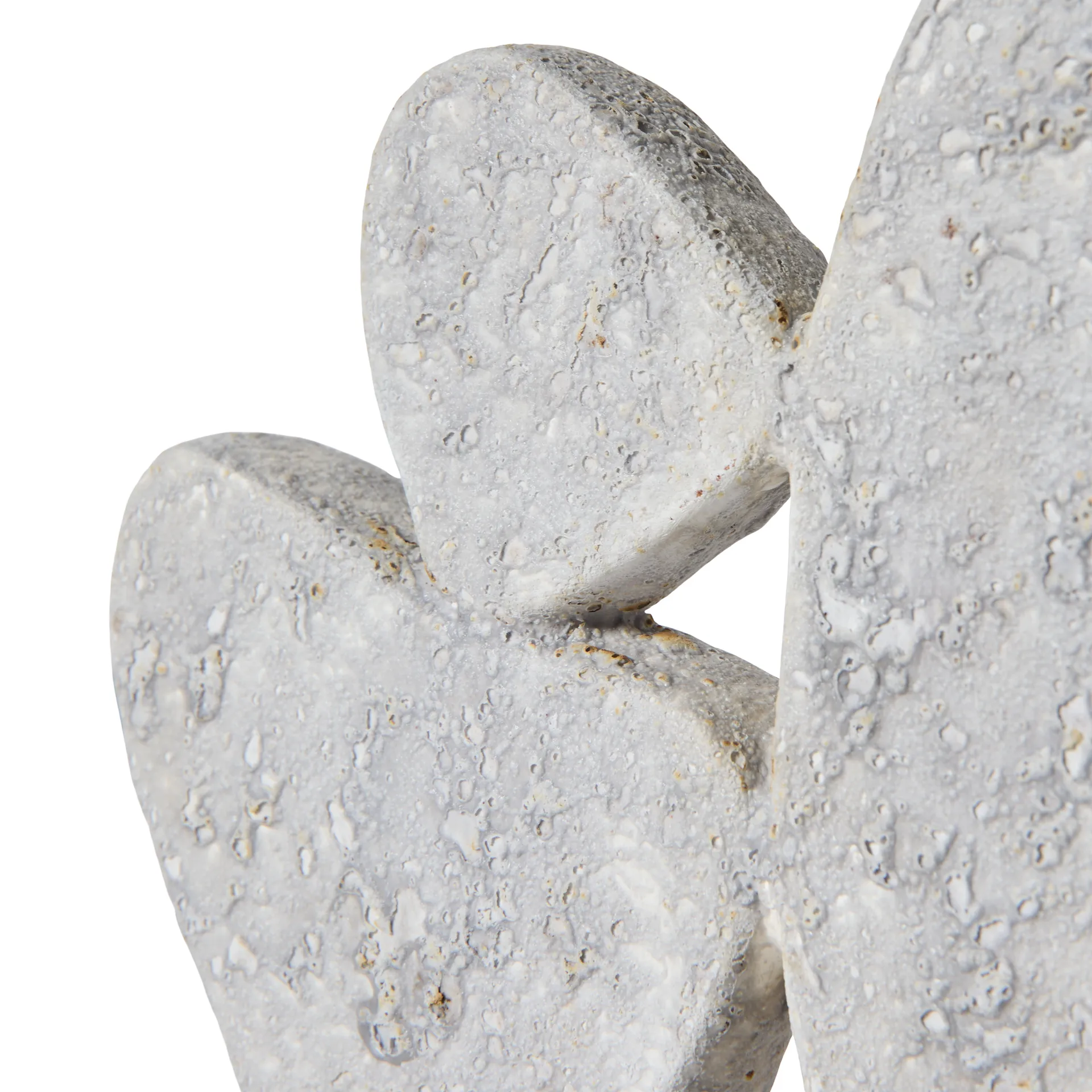 Luna skulptur, Grey, 12x3x21,5 cm MUUBS