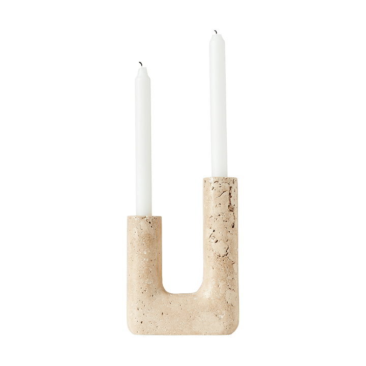 Minerva lysestage 20 cm - Creme - MUUBS