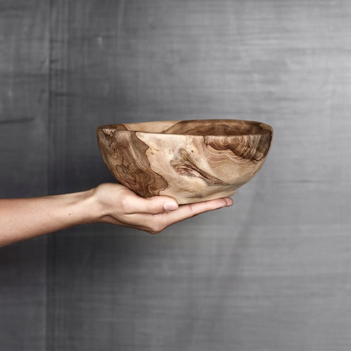 Muubs teak salatskål 20 cm, Natur MUUBS