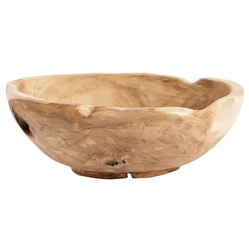 Muubs teak salatskål 30 cm - Natur - MUUBS