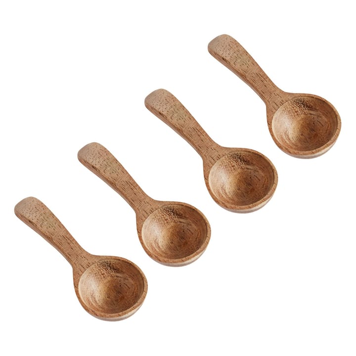 Muubs teak saltske 4-pak - Natur - MUUBS