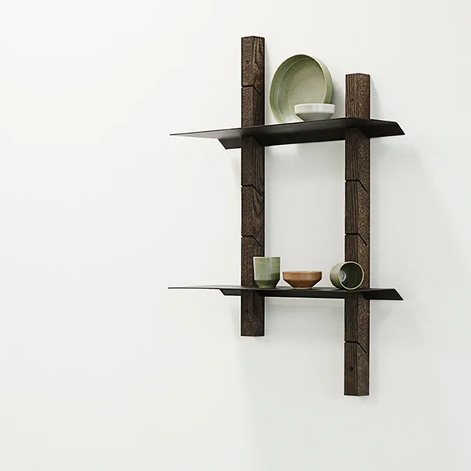 Oaks 70 hylde, Sort MUUBS