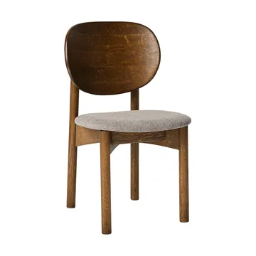 Oka stol - Mørkolieret eg, grey - MUUBS