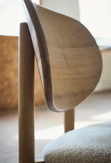 Oka stol - Naturolieret eg, sand - MUUBS