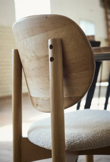 Oka stol - Naturolieret eg, sand - MUUBS