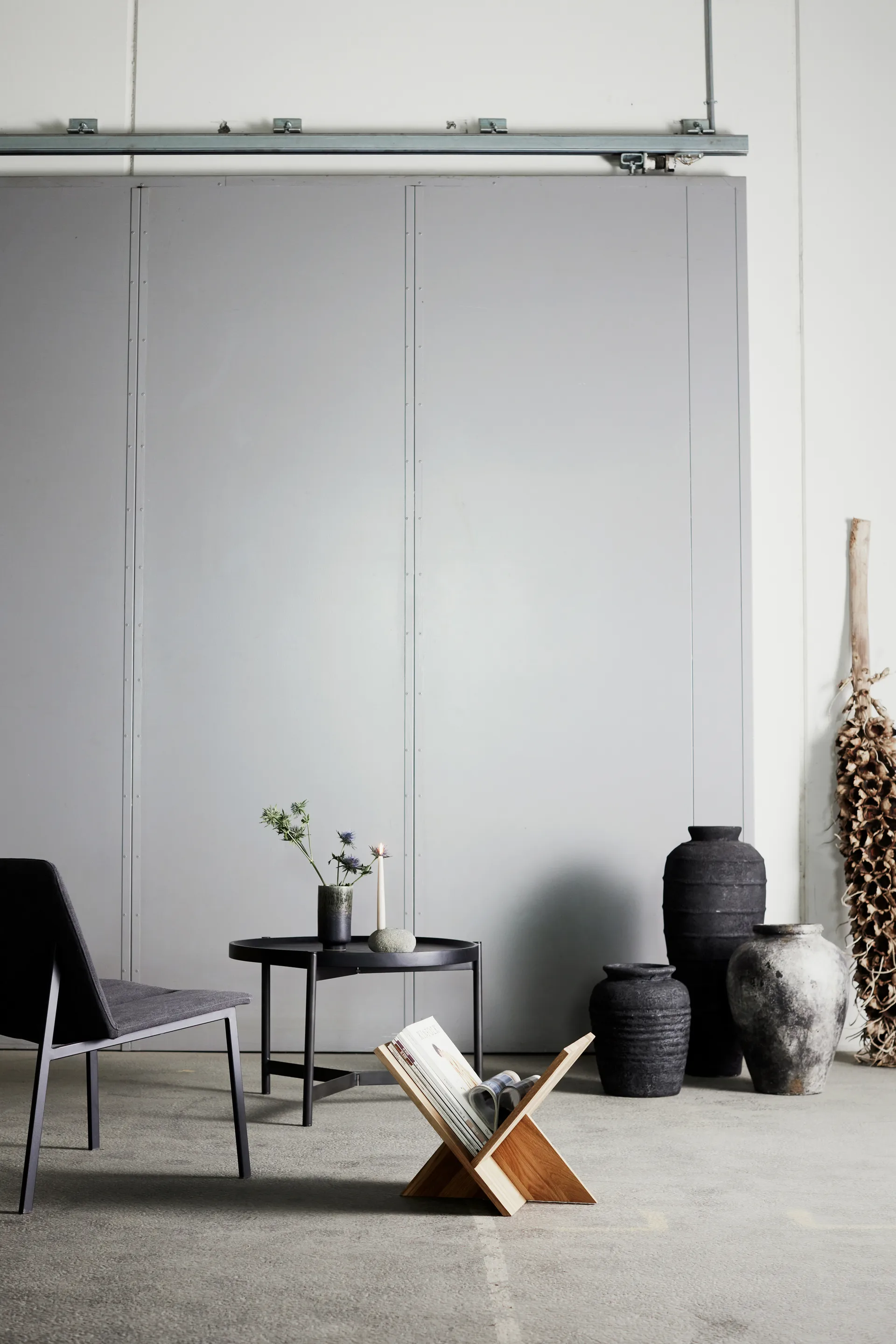 Ottowa avisholder, Natural oak MUUBS