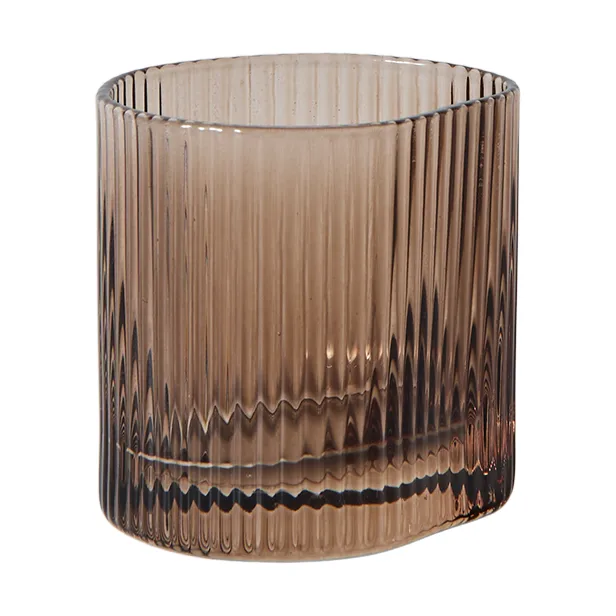 Ripe drikkeglas mini 8 cl, Smoked brown MUUBS