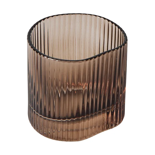 Ripe drikkeglas mini 8 cl, Smoked brown MUUBS