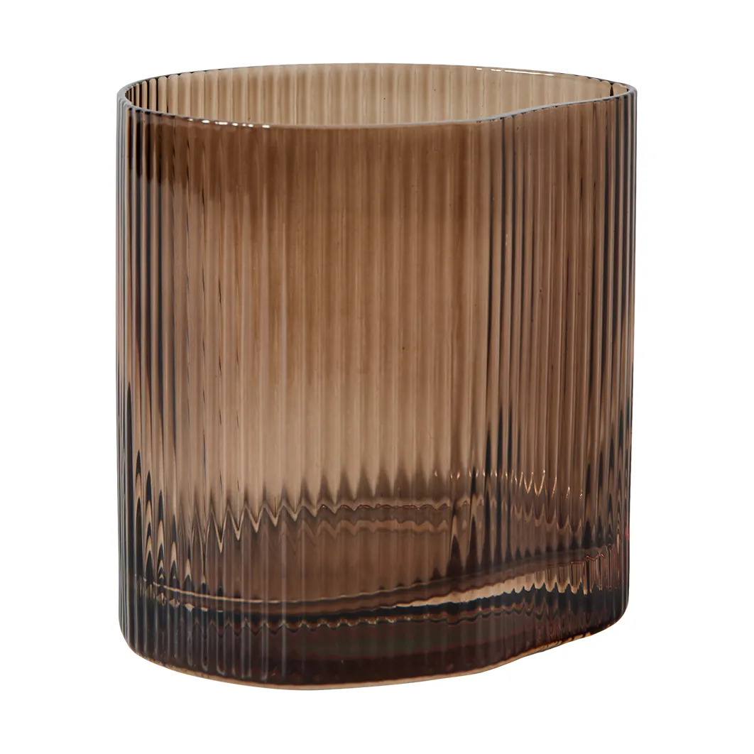 Ripe glas 39 cl, Smoked brown MUUBS