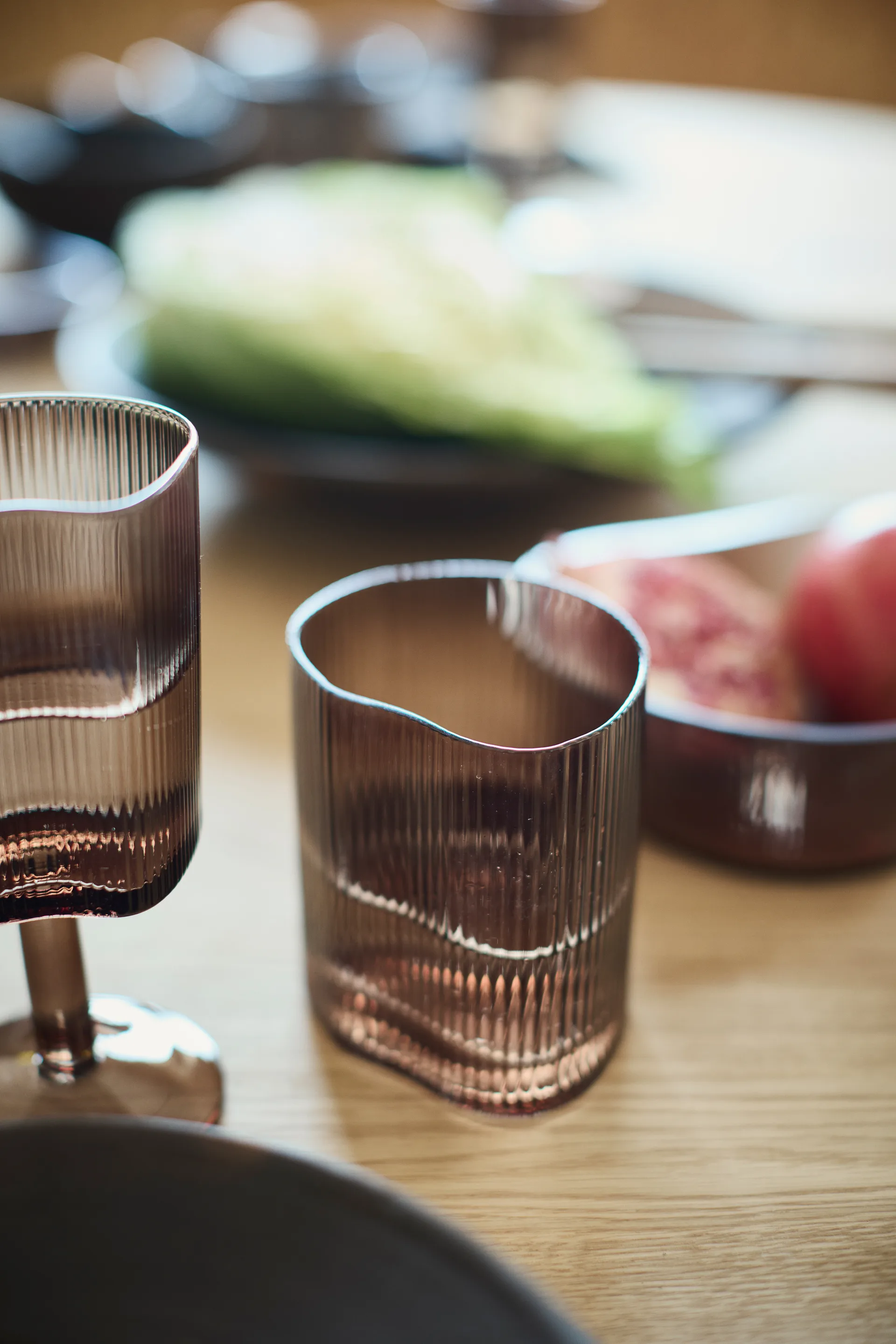 Ripe glas 39 cl, Smoked brown MUUBS