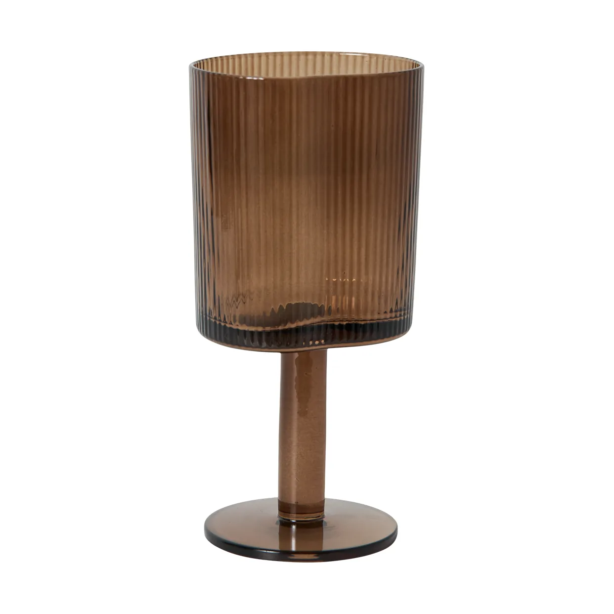 Ripe hvidvinsglas 21 cl, Smoked brown MUUBS