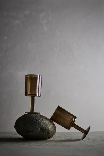 Ripe rødvinsglas 29,5 cl - Smoked brown - MUUBS