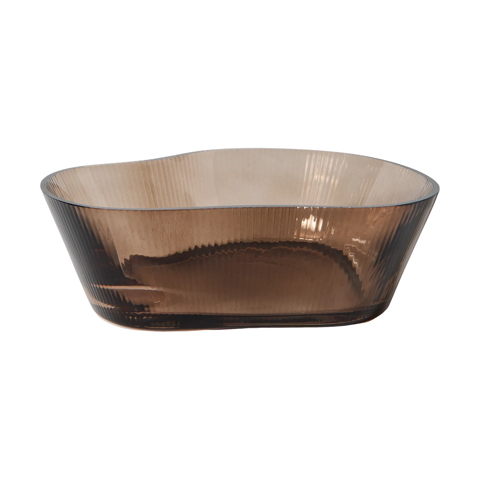 Ripe skål, Smoked brown, Ø17,5x5 cm MUUBS