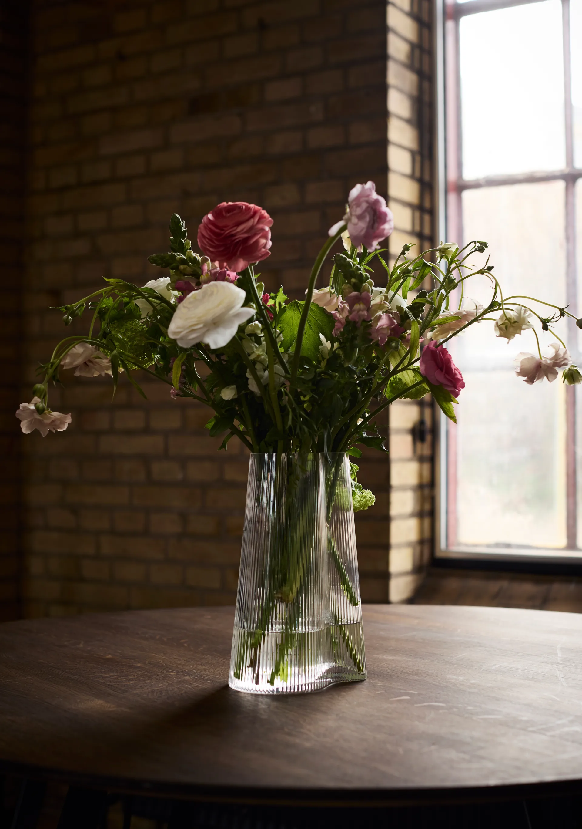 Ripe vase, Klar, 26 cm MUUBS