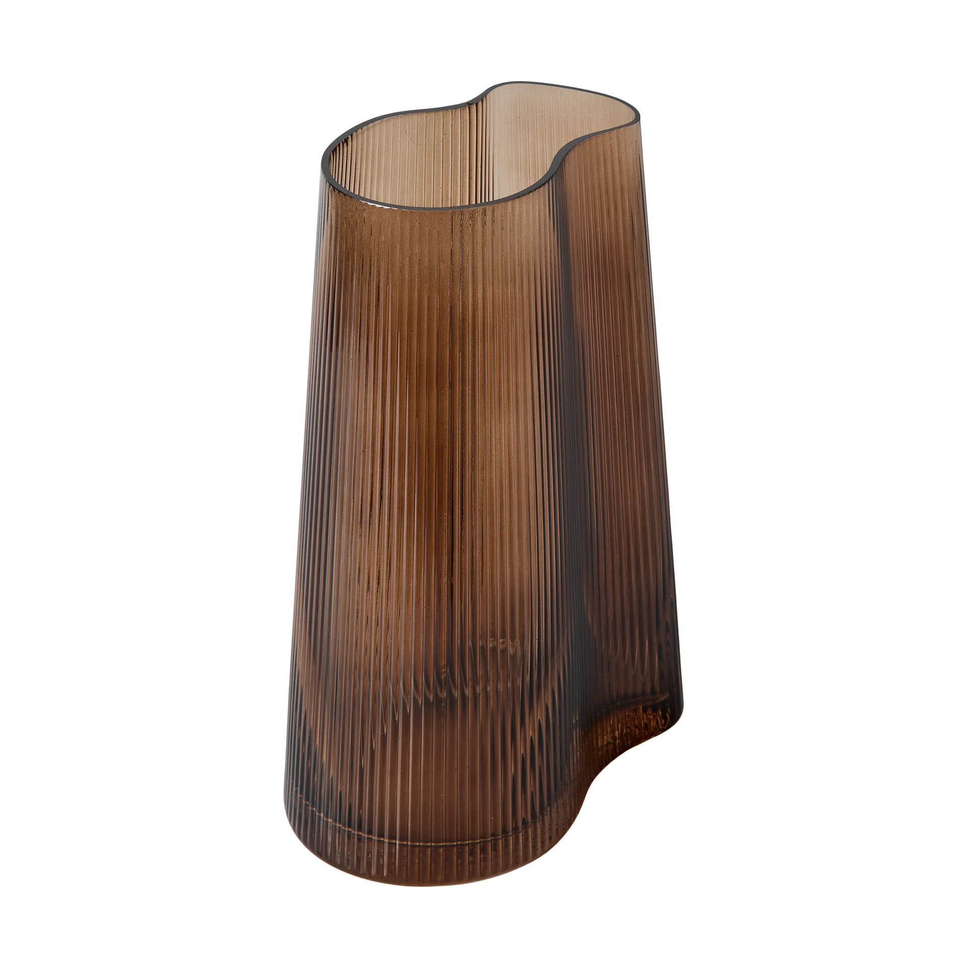 Ripe vase, Smoked brown, 26 cm MUUBS