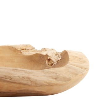 Skål Rustic Teakrod Ø30 cm - Natur - MUUBS
