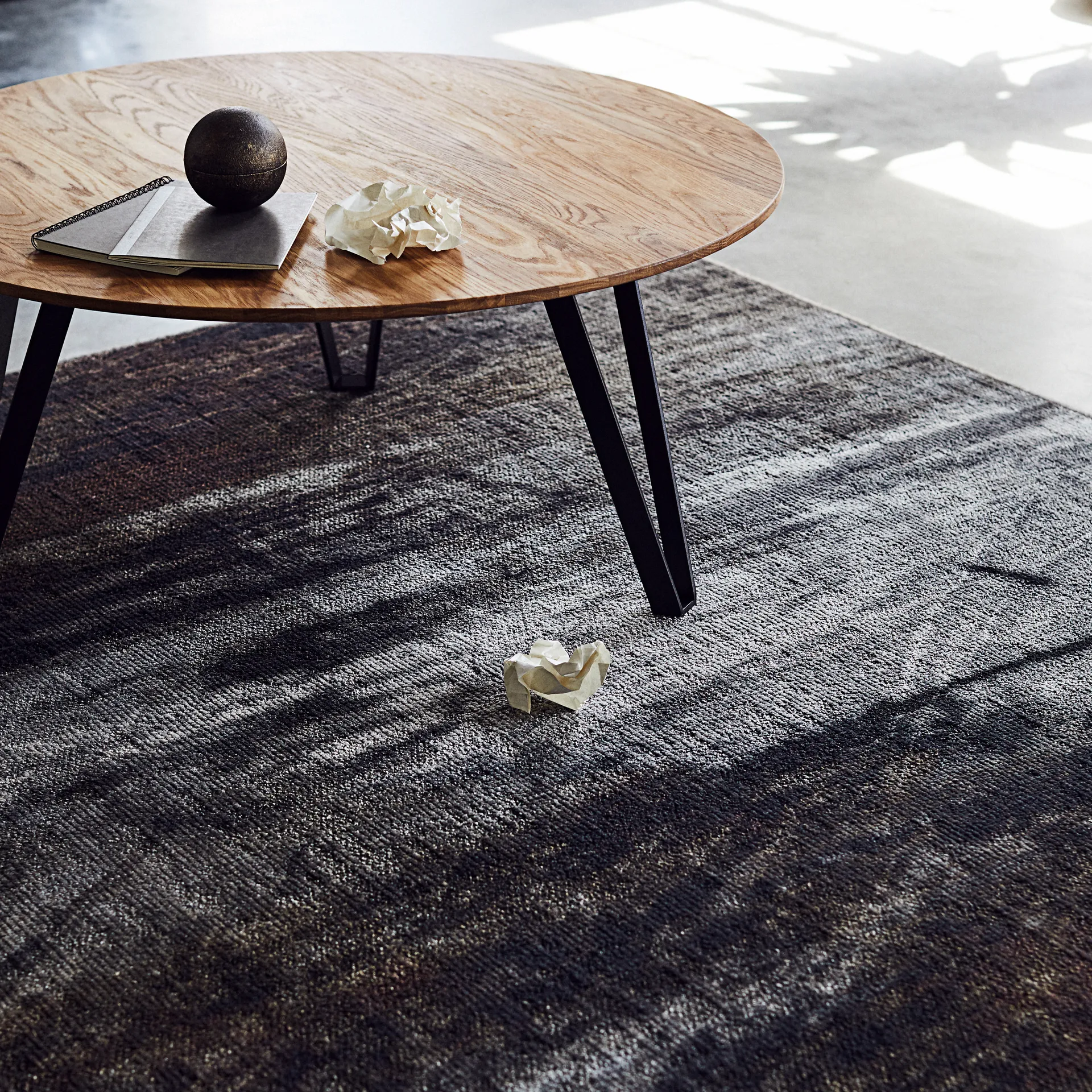 Space sofabord Ø90 cm, Eg MUUBS