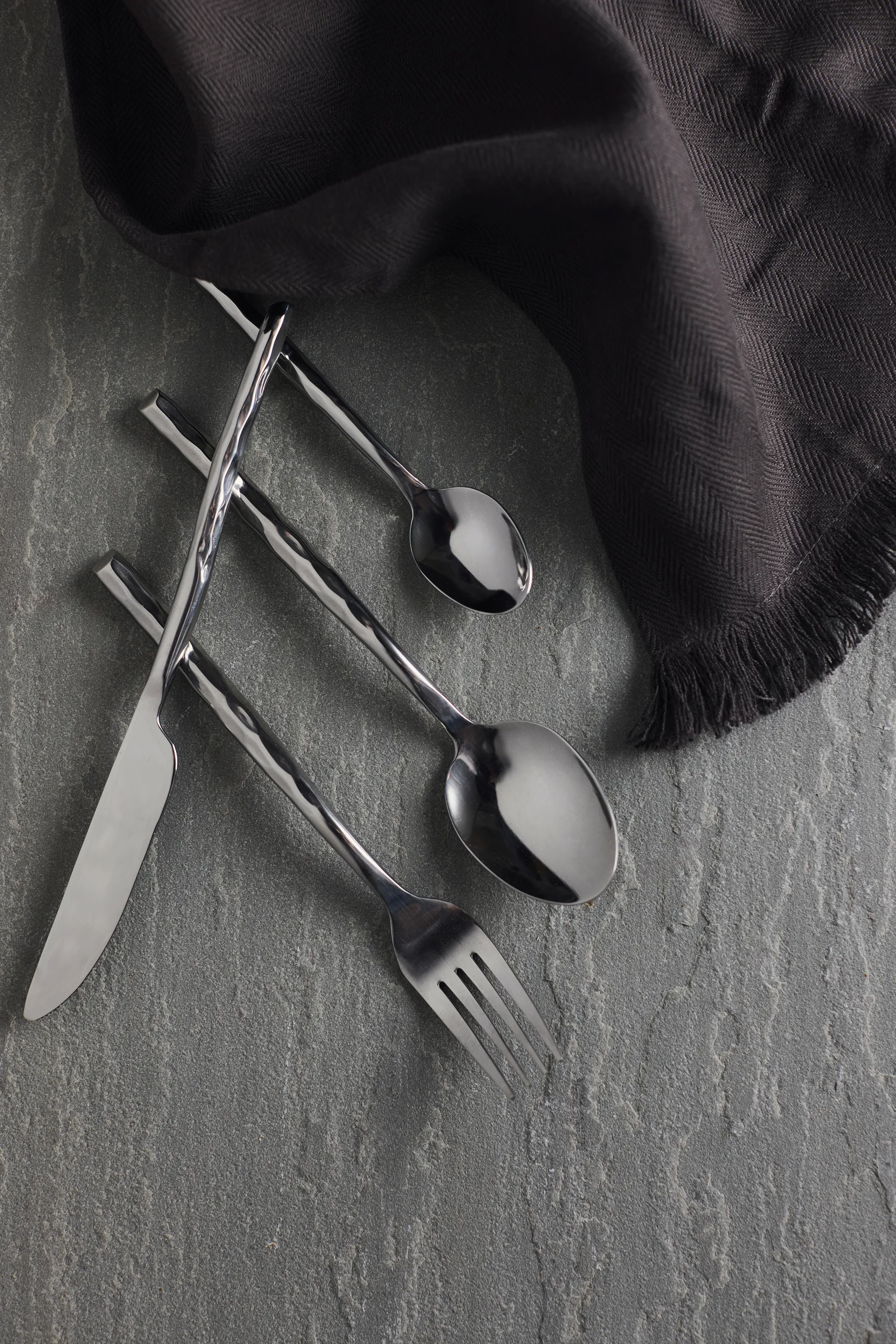 Uta bestik 16 dele, Poleret stål MUUBS