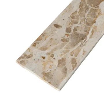 Vita dekorationsbakke - Seashell, 30x12 cm - MUUBS