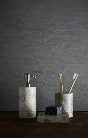 Vita tandbørsteholdere - Seashell - MUUBS