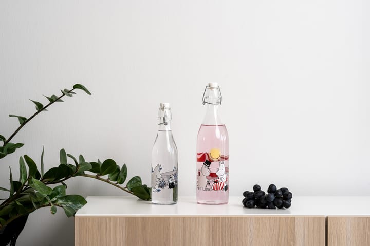 Blueberries glasflaske 0,5 L - Transparent - Muurla