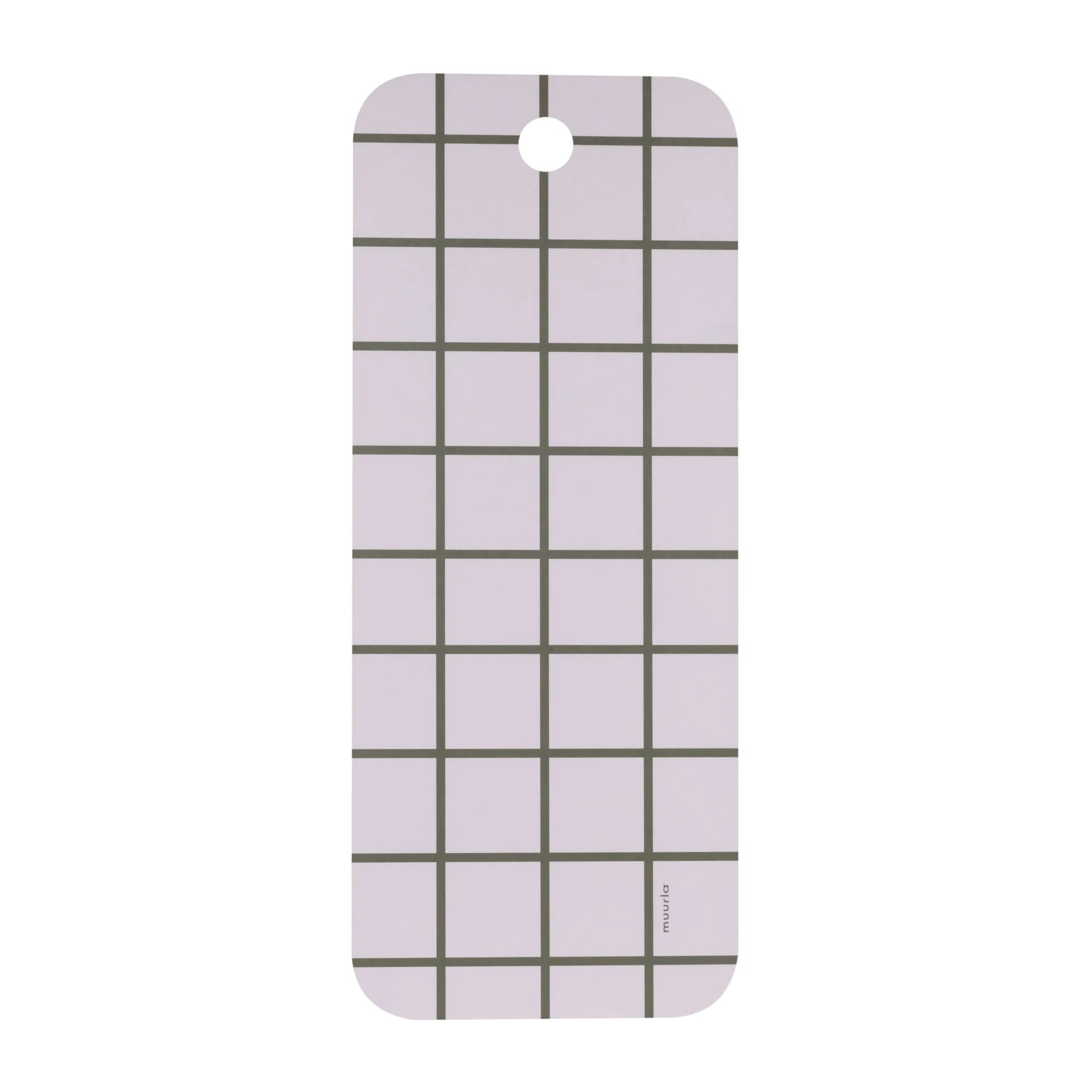 Checks & Stripes bakke 18x44 cm, Green/Beige Muurla