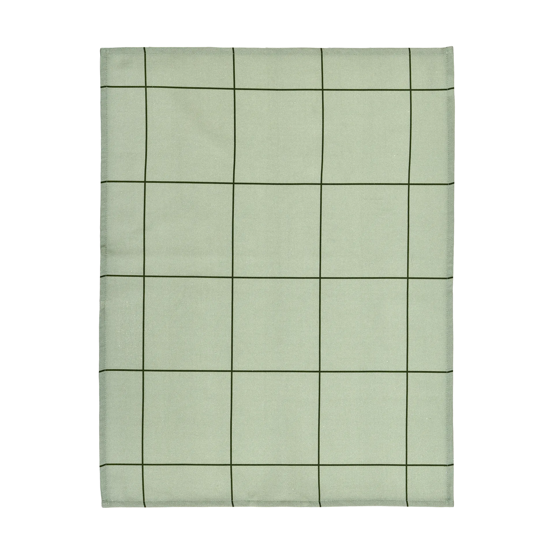 Checks & Stripes køkkenhåndklæde 50x70 cm, Green Muurla