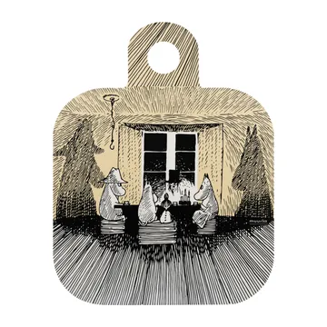 Chop & Serve Shadows bakke 25x32 cm - Sort - Muurla