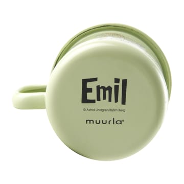 Emil & Ida emaljekrus 2,5 dl - Green - Muurla