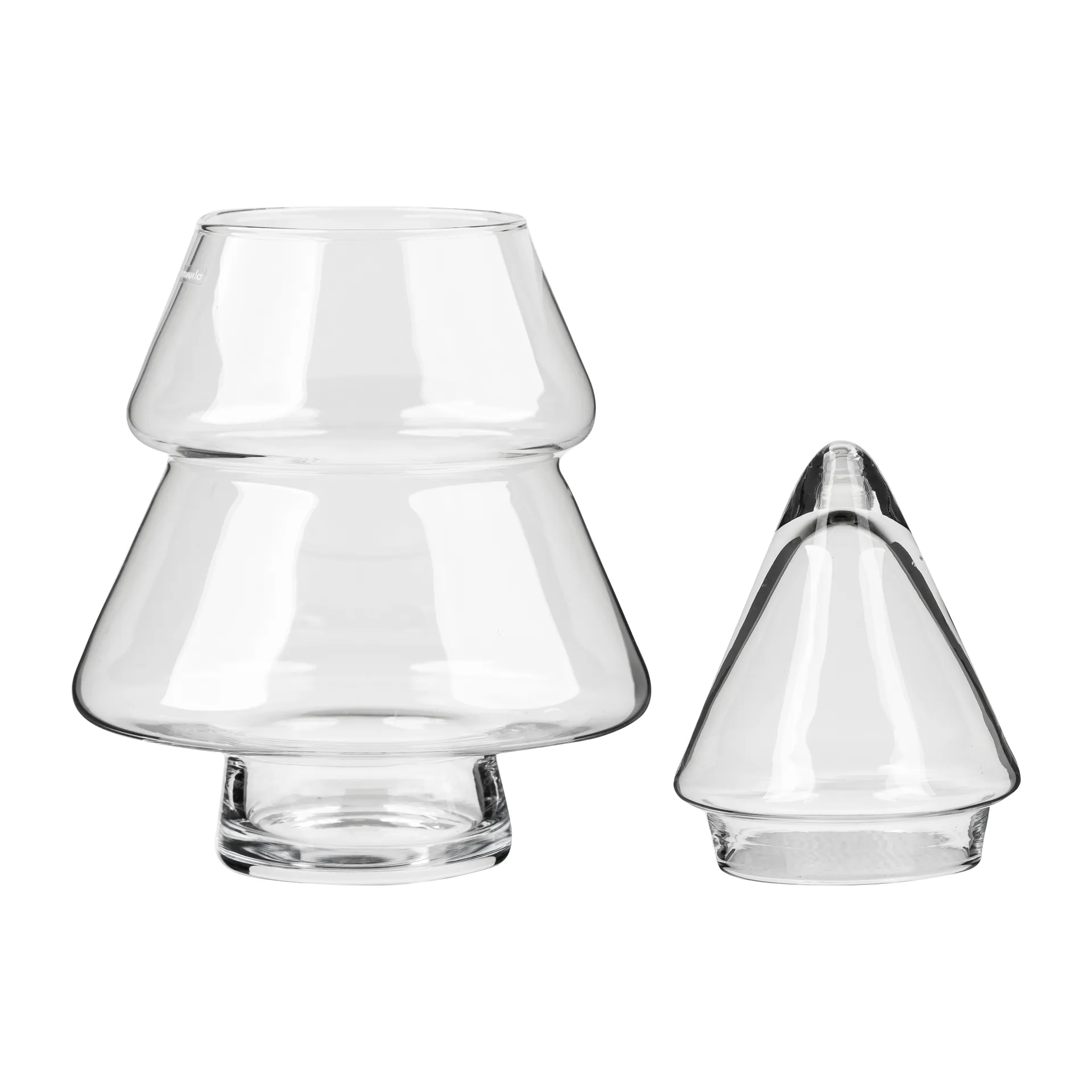 Glass tree glaskrukke med låg, 30 cm Muurla