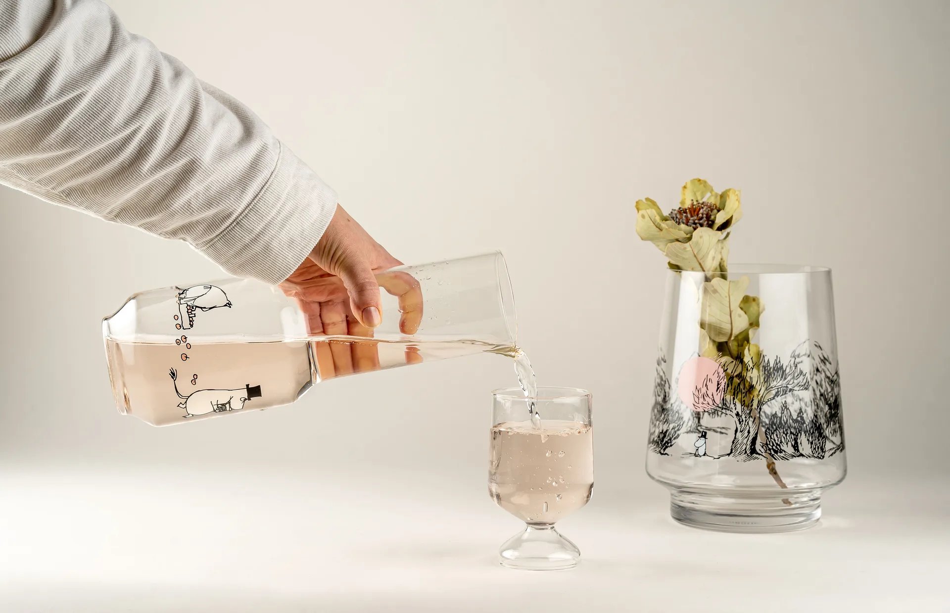 Harvest Time karaffel 1,2 L, Klar Muurla