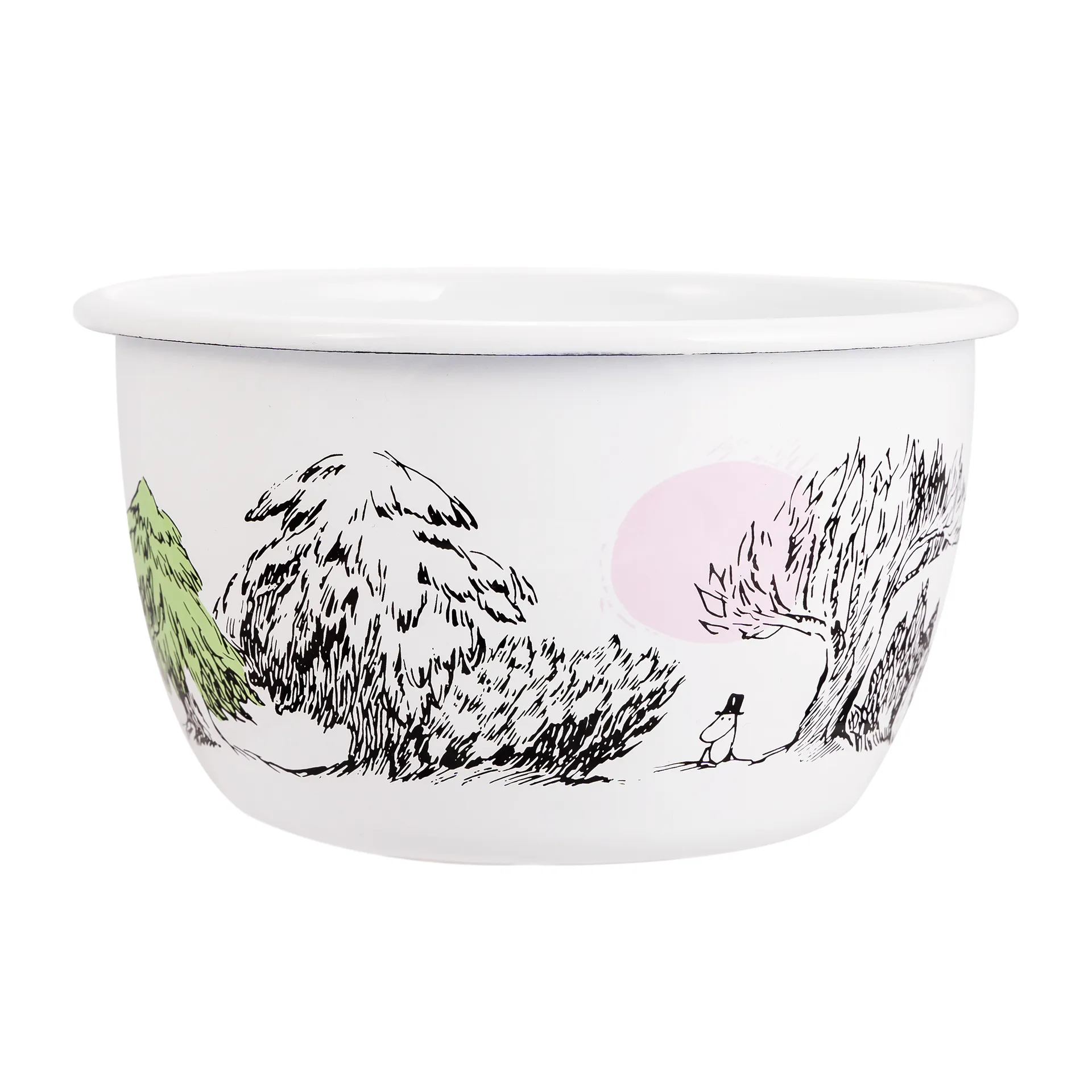 Just wandering emaljeskål 2 L, Multi Muurla