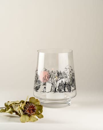 Just Wandering fyrfadsstage/vase 20 cm - Klar - Muurla
