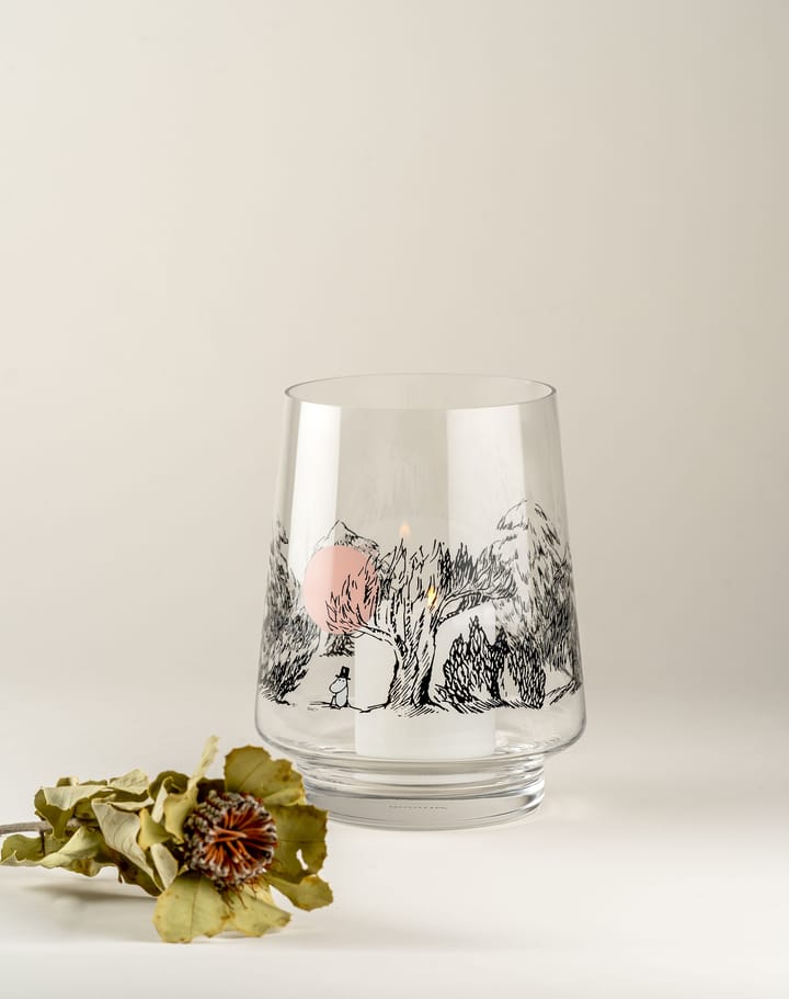 Just Wandering fyrfadsstage/vase 20 cm - Klar - Muurla