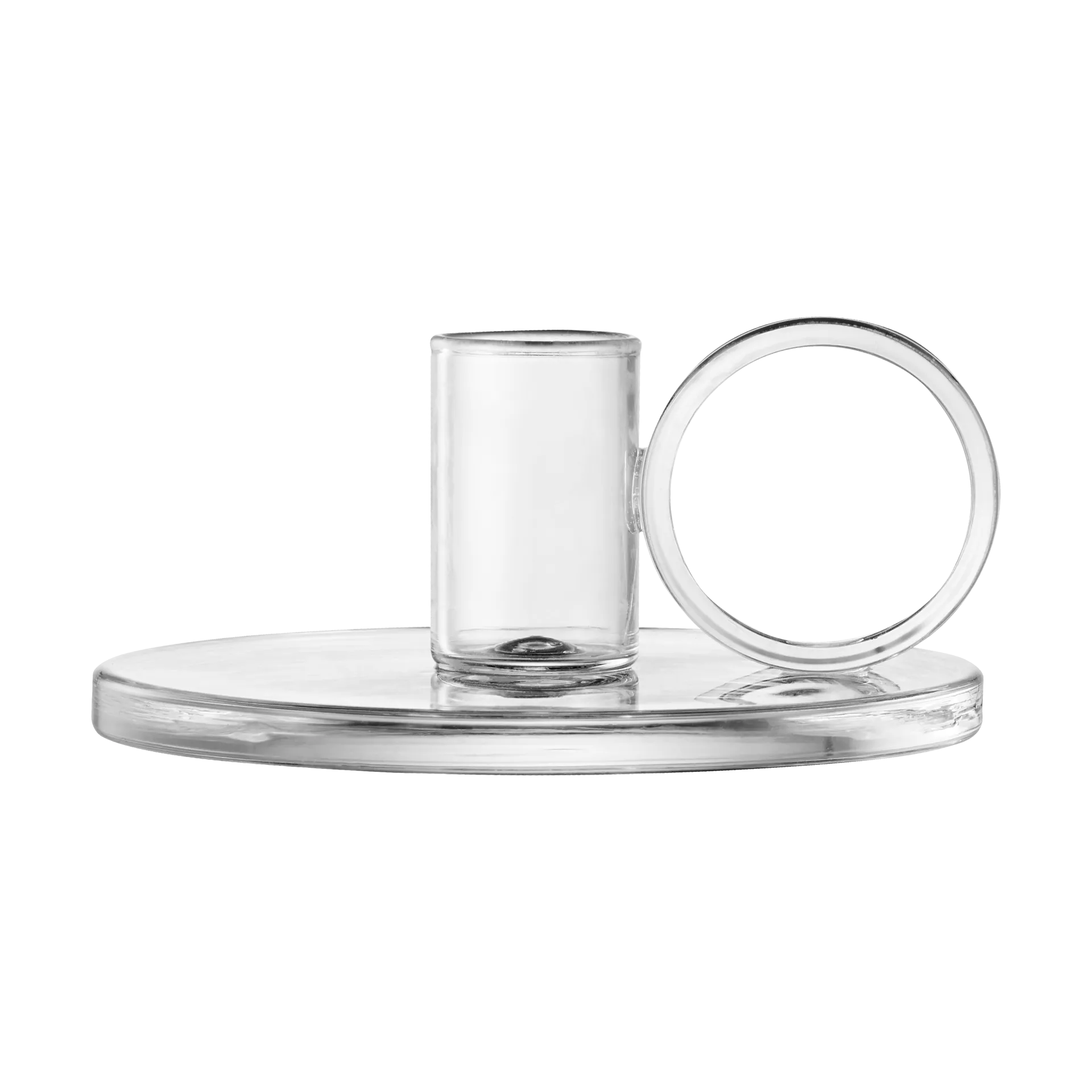 Loop lysestage Ø11 cm, Klar Muurla