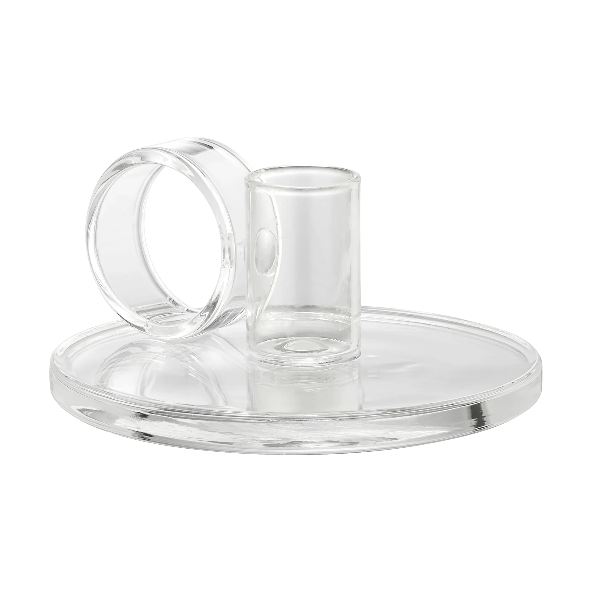 Loop lysestage Ø11 cm, Klar Muurla