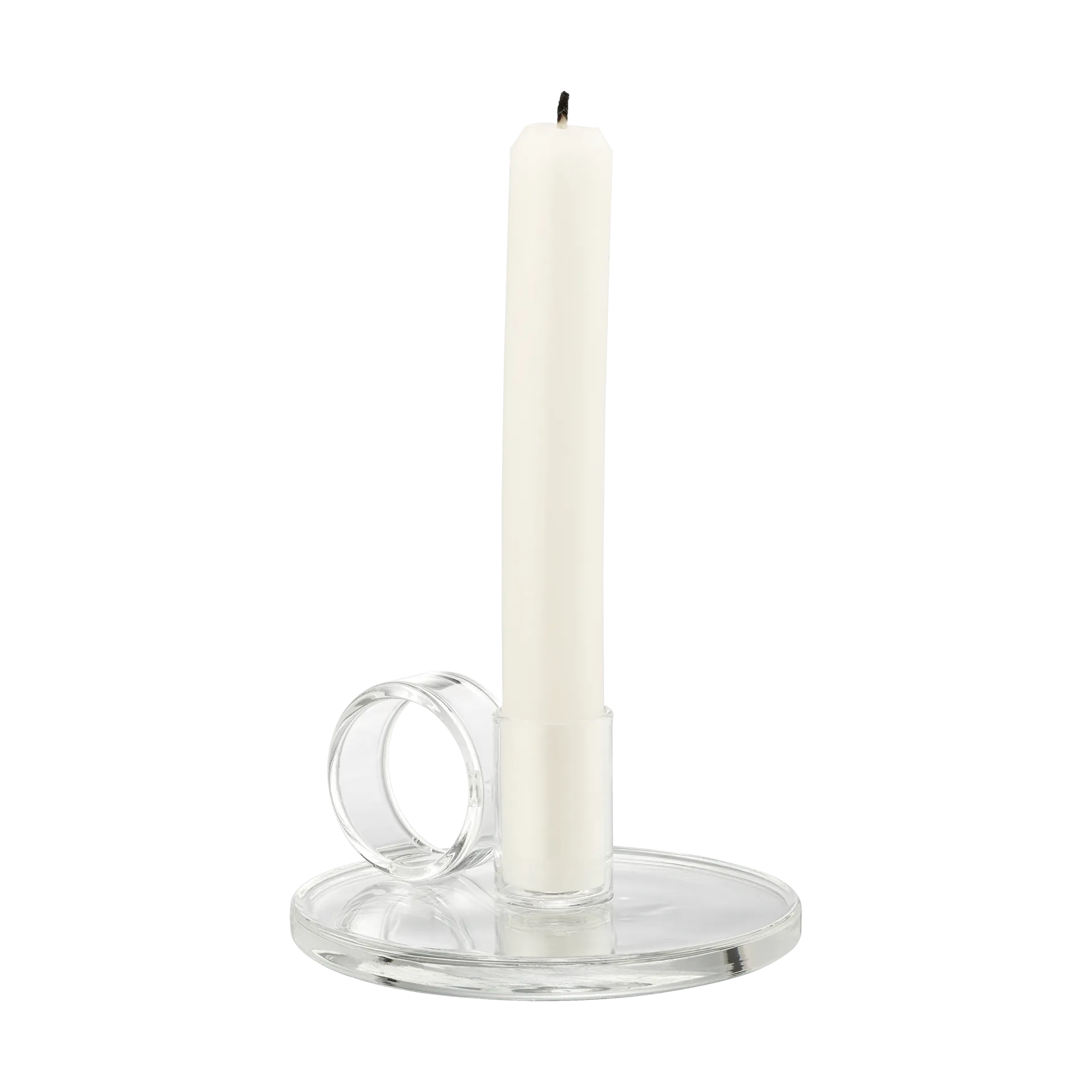 Loop lysestage Ø11 cm, Klar Muurla