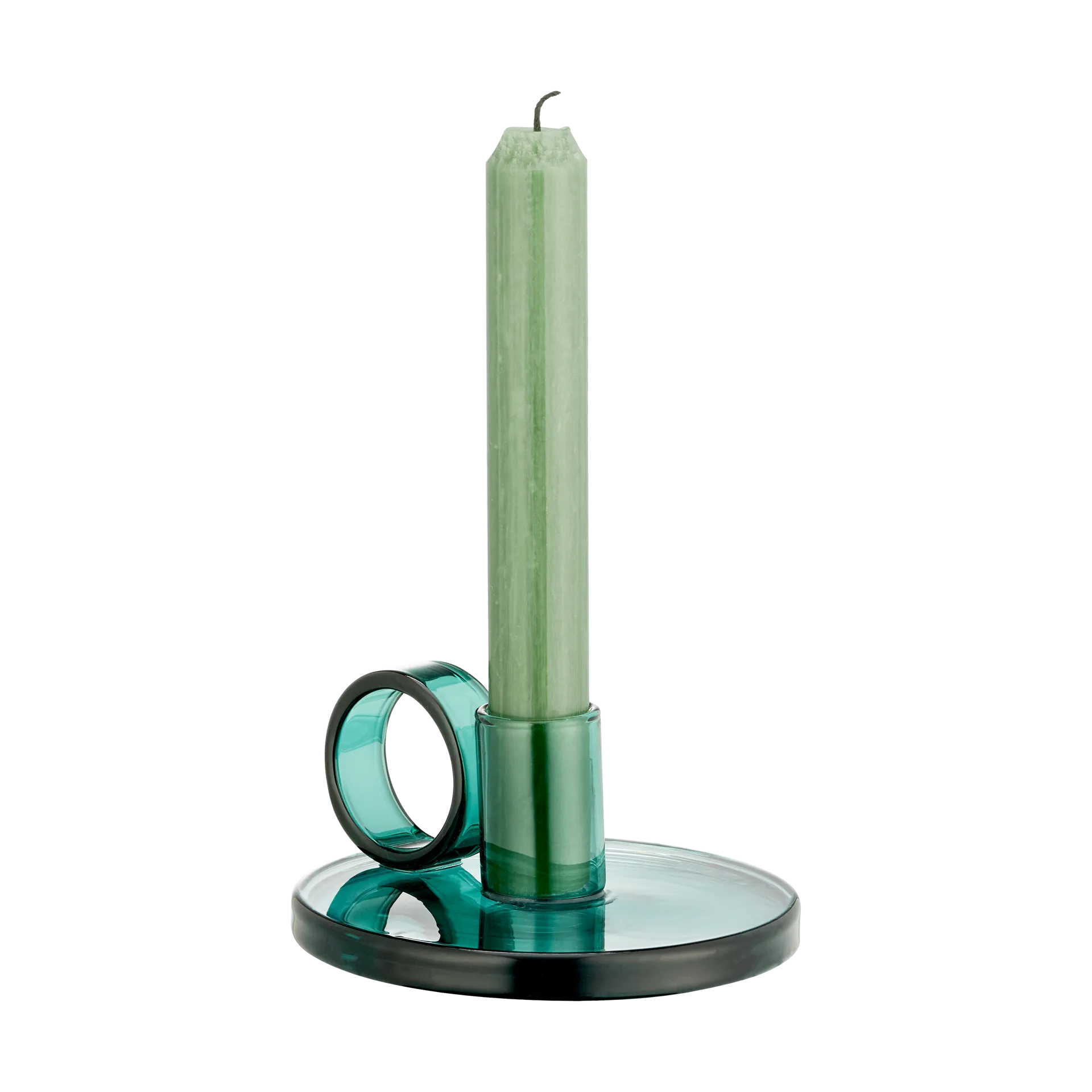 Loop lysestage Ø11 cm, Teal Muurla