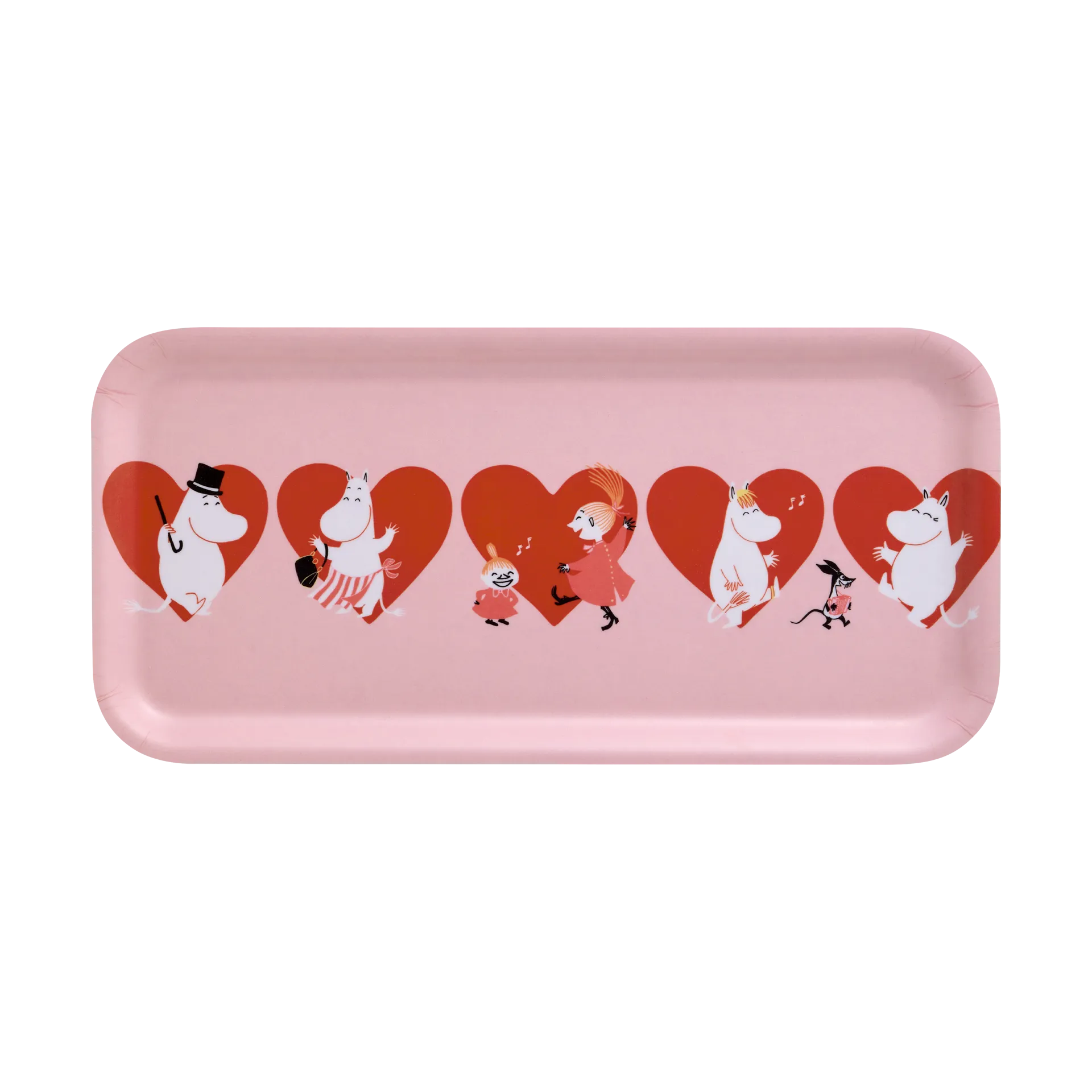 Moomin bakke 13x27 cm, Heart Muurla
