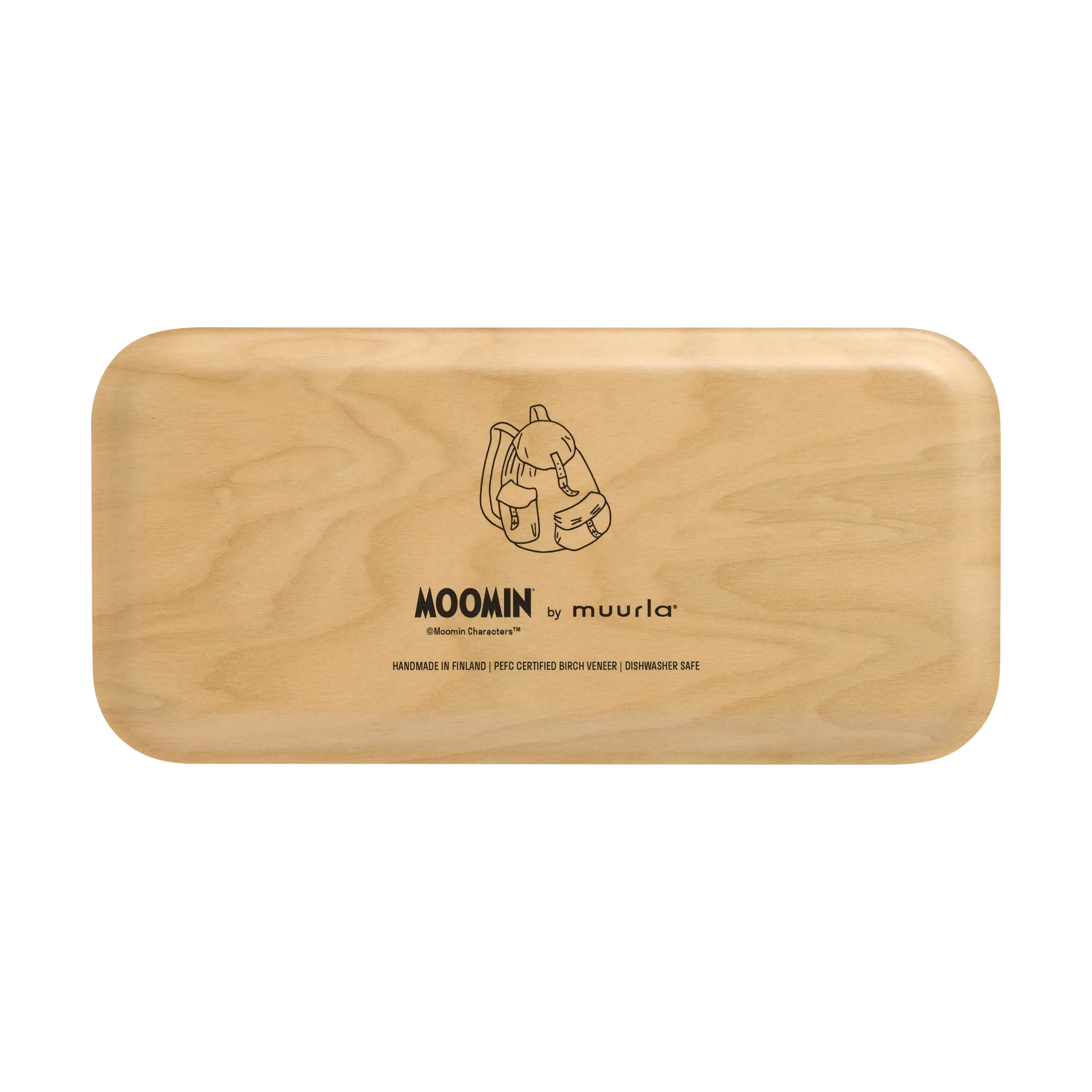 Moomin bakke 13x27 cm, Retro Snufkin Muurla