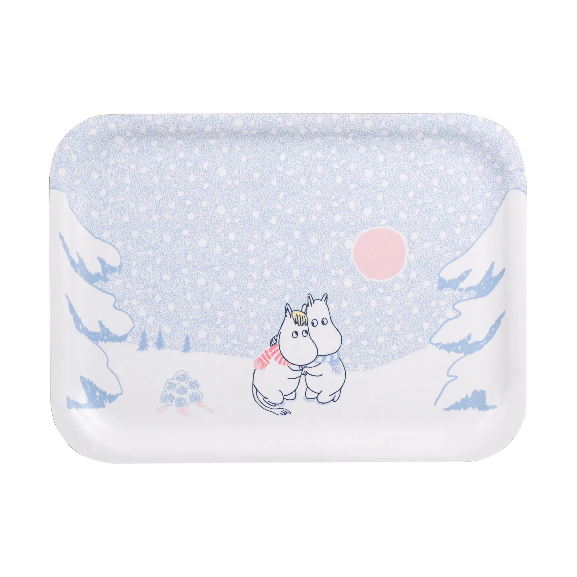 Moomin bakke 20x27 cm, Let it snow Muurla