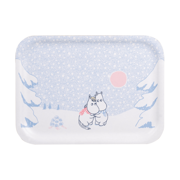 Moomin bakke 20x27 cm - Let it snow - Muurla