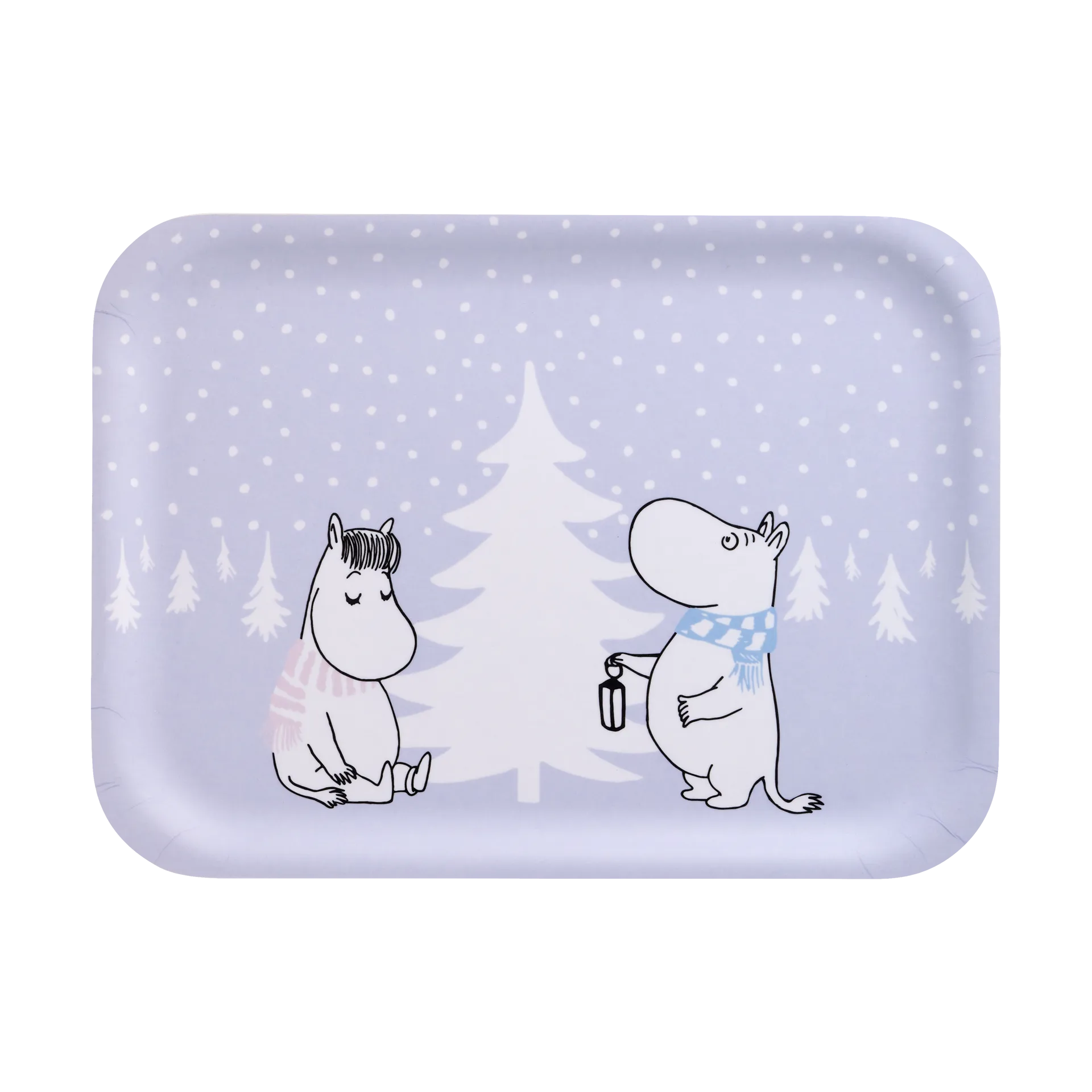 Moomin bakke 20x27 cm, Snowfall Muurla
