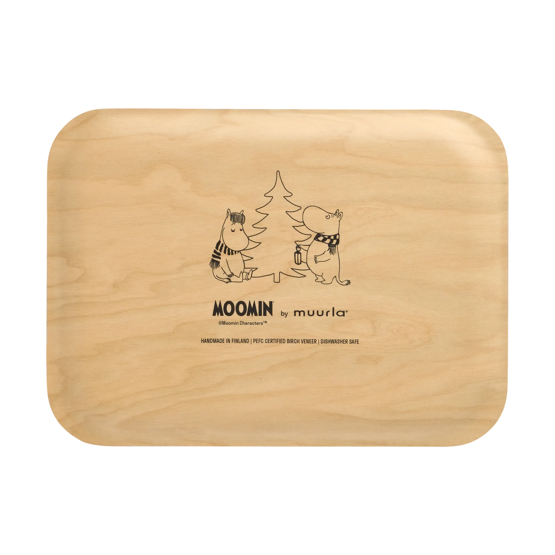 Moomin bakke 20x27 cm, Snowfall Muurla