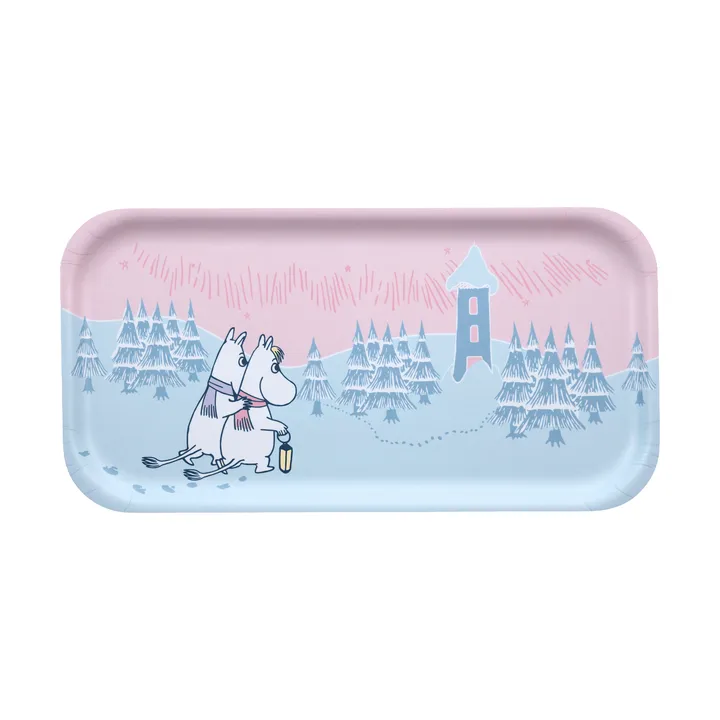 Moomin bakke 22x43 cm - Frosty Day - Muurla