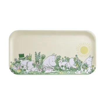Moomin bakke 22x43 cm - In the garden - Muurla