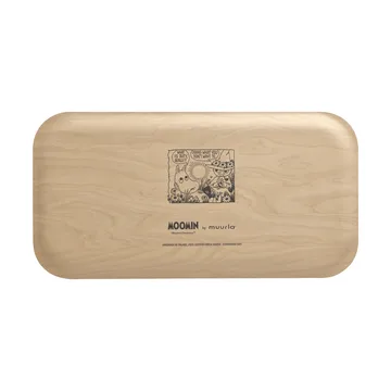 Moomin bakke 22x43 cm - In the garden - Muurla